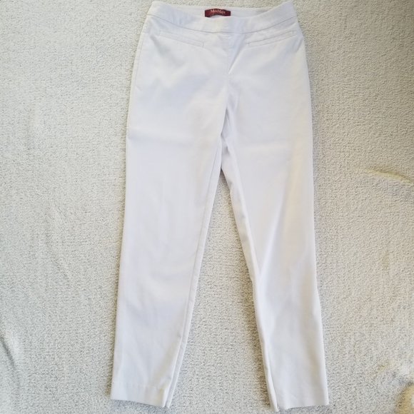 MAX MARA Perfect White Pants | SZ 8 - Picture 2 of 12